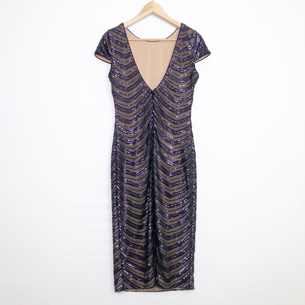 Dress, the population medium NWT Marcella shuffle bodycon dress - Picture 3 of 16